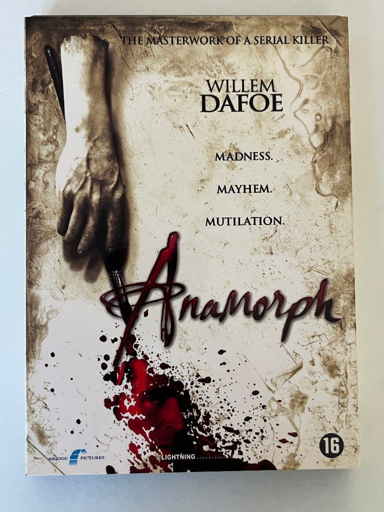 Anamorph (DVD) Willem Dafoe, CD & DVD, Enlèvement ou Envoi, Anglais, Néerlandais, Autres genres