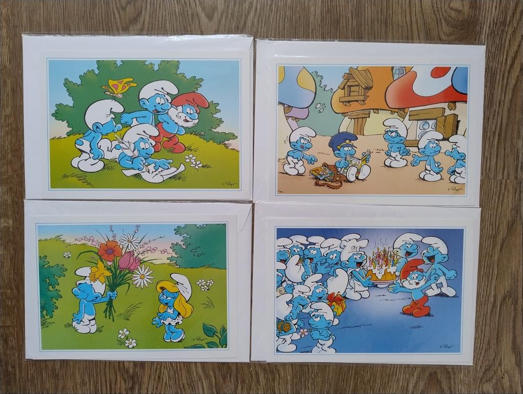 Postogram de Smurfen 1998, Postzegels en Munten, Postzegels | Europa | België, Ophalen of Verzenden
