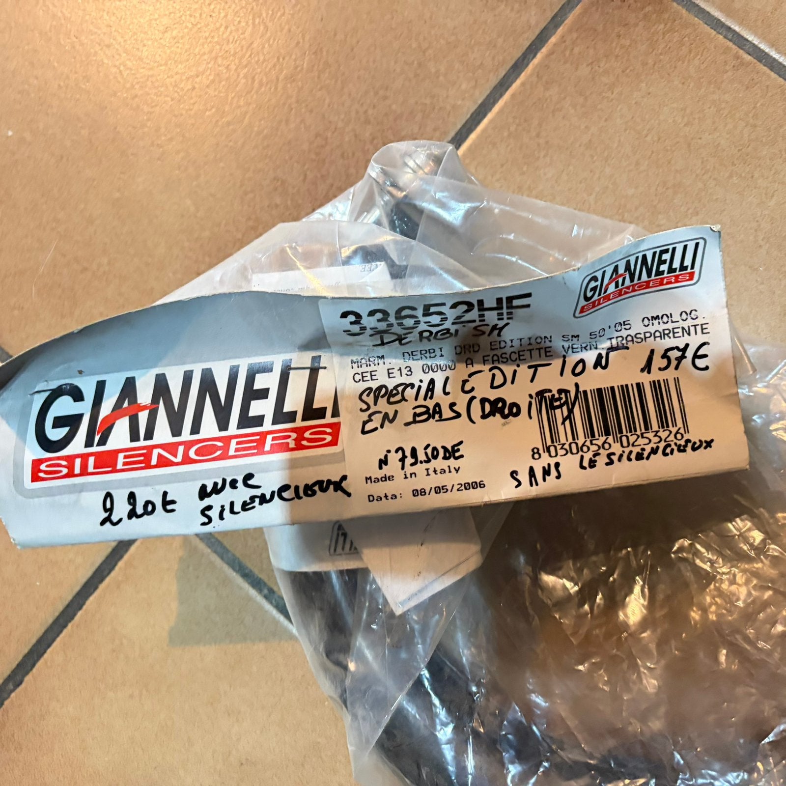 Gianelli derbi, Vélos & Vélomoteurs, Enlèvement, Neuf