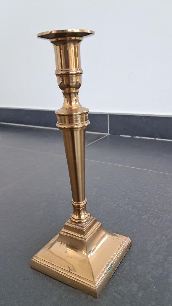 Koperen kandelaar, Antiek en Kunst, Ophalen, Koper of Brons