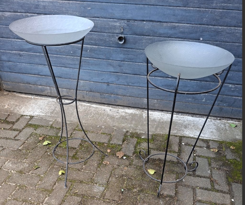 RETRO BLOEMSTAANDER, Ophalen of Verzenden