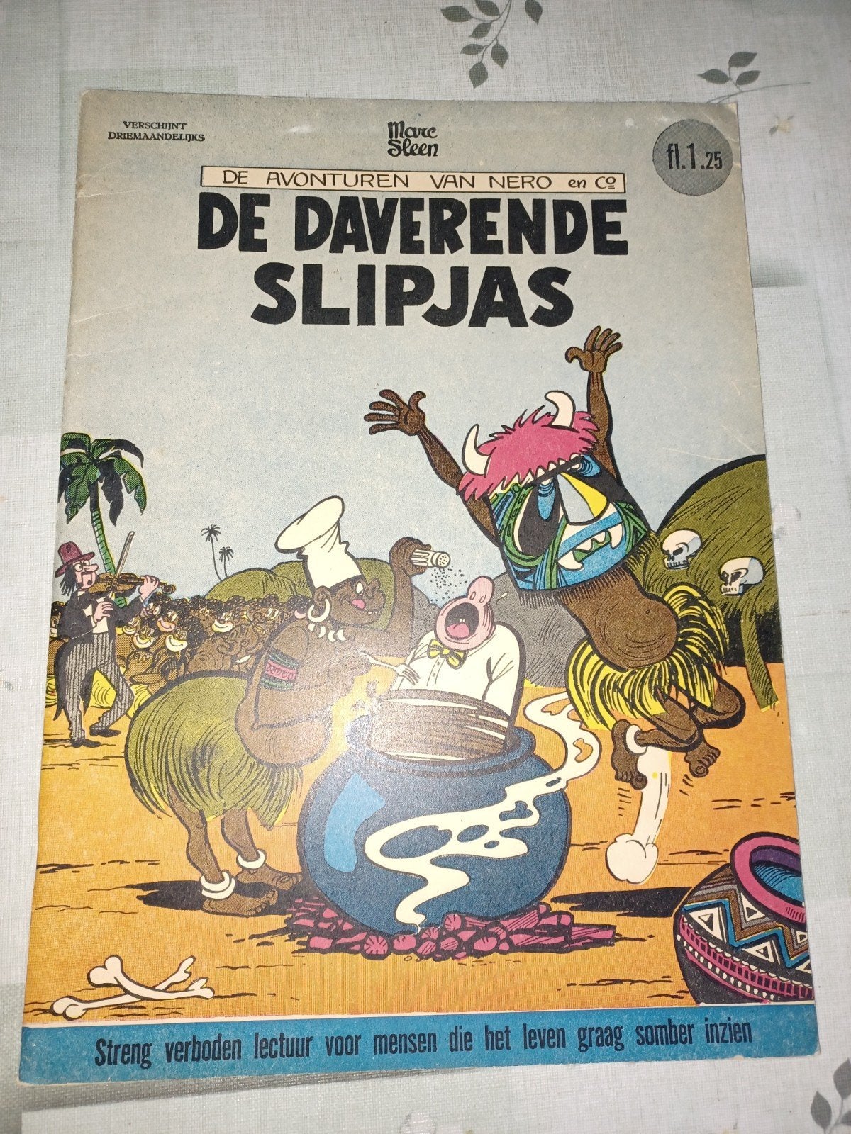DE DAVERENDE SLIPJAS 1961. NL, Enlèvement