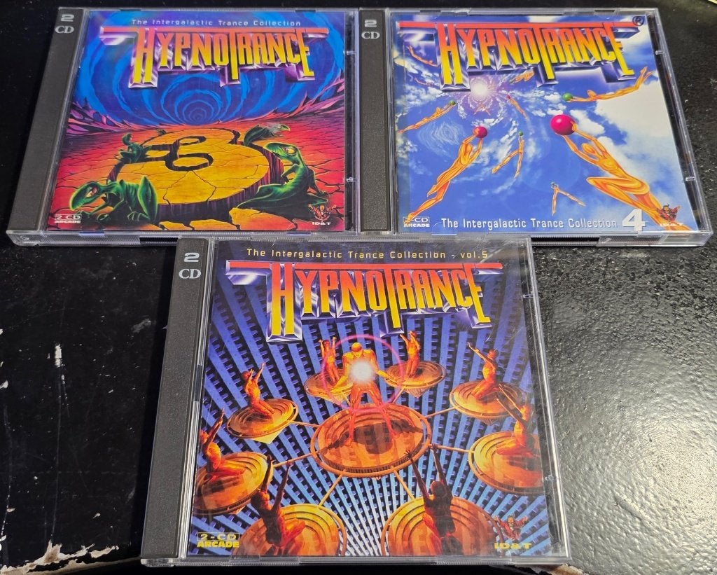 Hypnotrance vol. 3-4-5 - 1995-1996, Trance, Eerste persing, Verzenden, Zo goed als nieuw