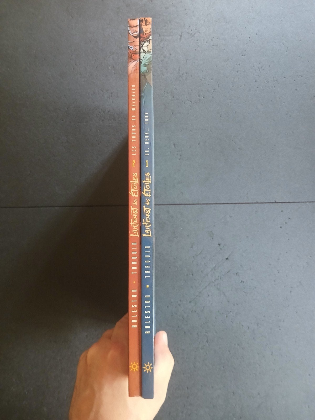 Lot de 2 bd lanfeust des etoiles 1 et 2, Enlèvement ou Envoi