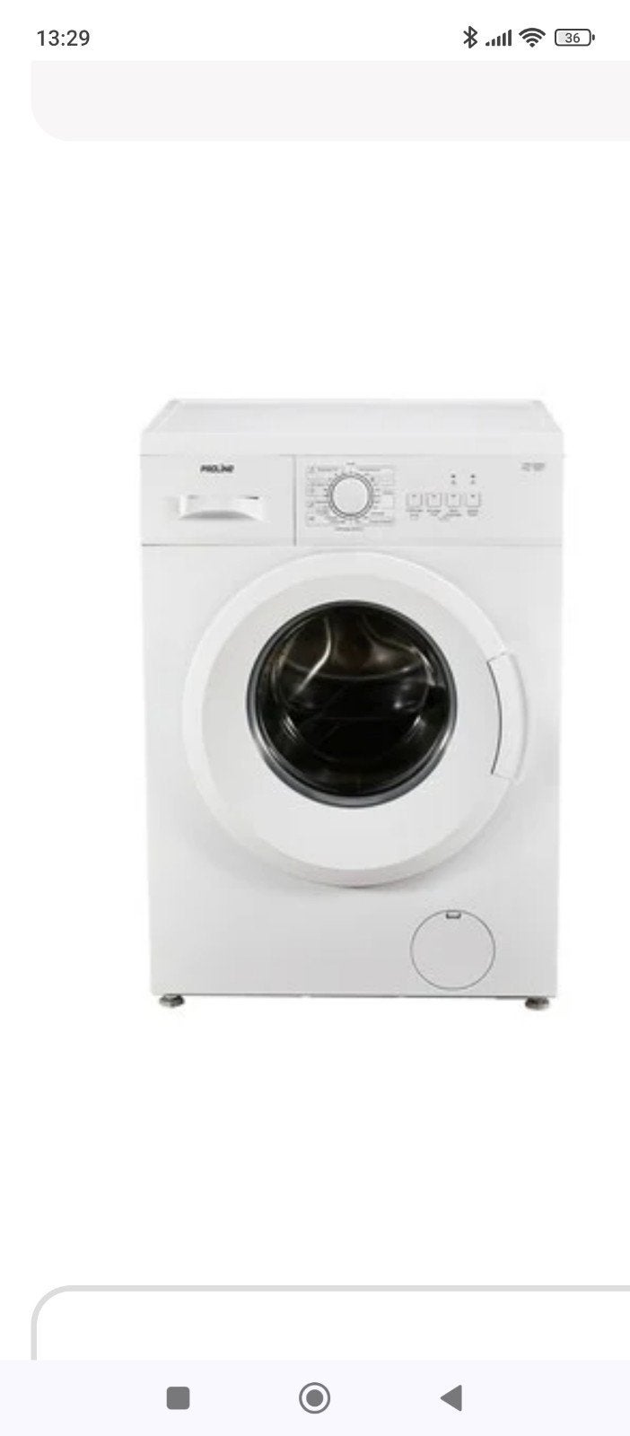 wasmachine proline 6kg, Elektronische apparatuur, Wasmachines, Ophalen, Minder dan 1200 toeren, Minder dan 85 cm, 4 tot 6 kg