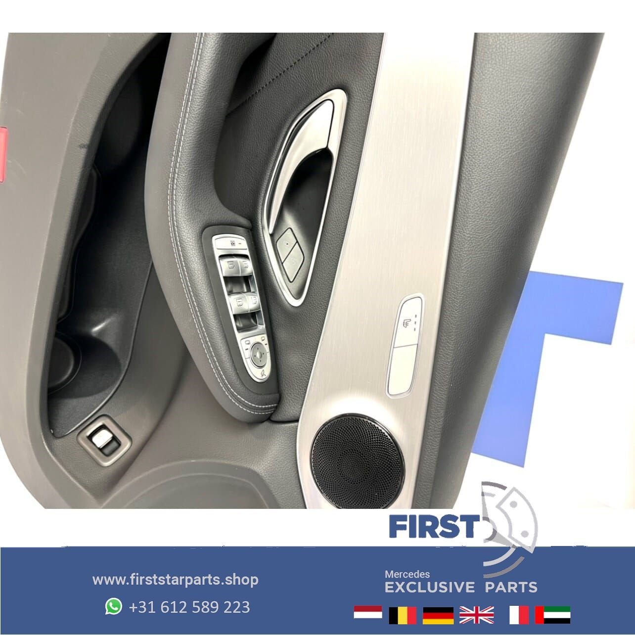 W205 AMG LINE INTERIEUR Mercedes C Klasse 2020 STOELEN Leder, Auto-onderdelen, Gebruikt, -, Ophalen of Verzenden, -