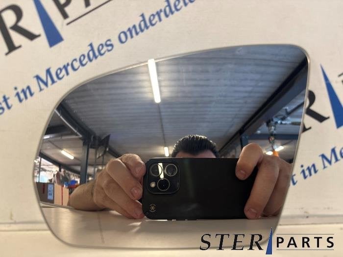 Glace rétroviseur gauche d'un Mercedes B-Klasse, 3 mois de garantie, Utilisé, -, -