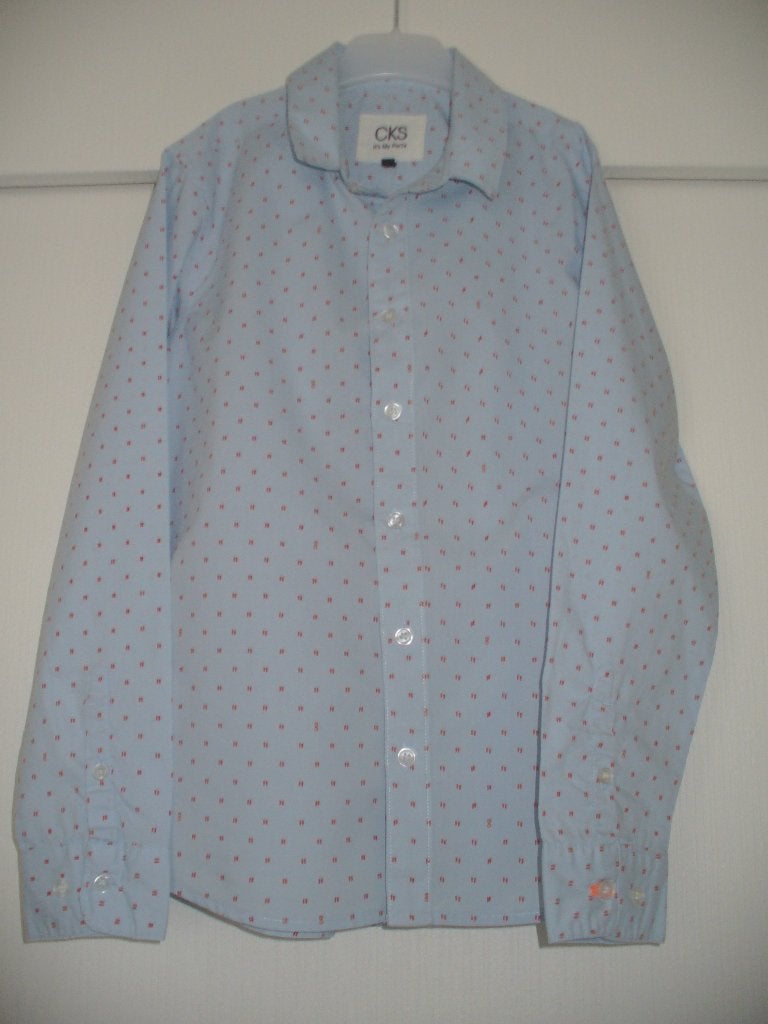 Als Nieuw!! Hemdje CKS maat 8 jaar, Cks, Overhemd of Blouse, Ophalen of Verzenden, Zo goed als nieuw