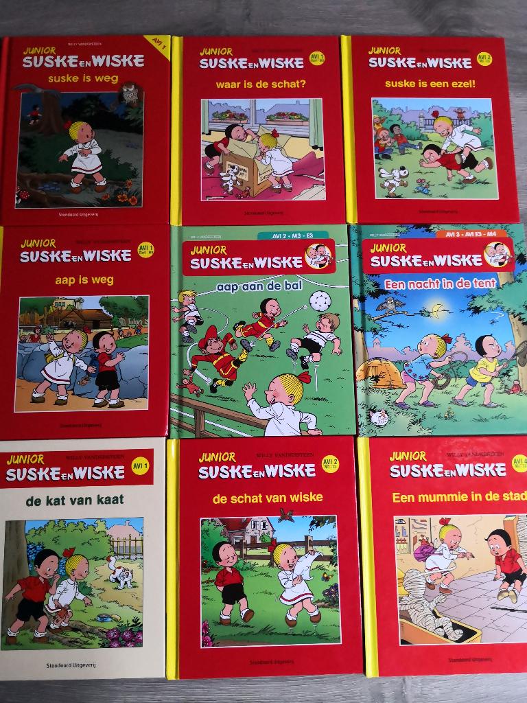 Junior suske en wiske leesboek uit te kiezen - AVI 1,2,3,4, Boeken, Kinderboeken | Jeugd | onder 10 jaar, Ophalen