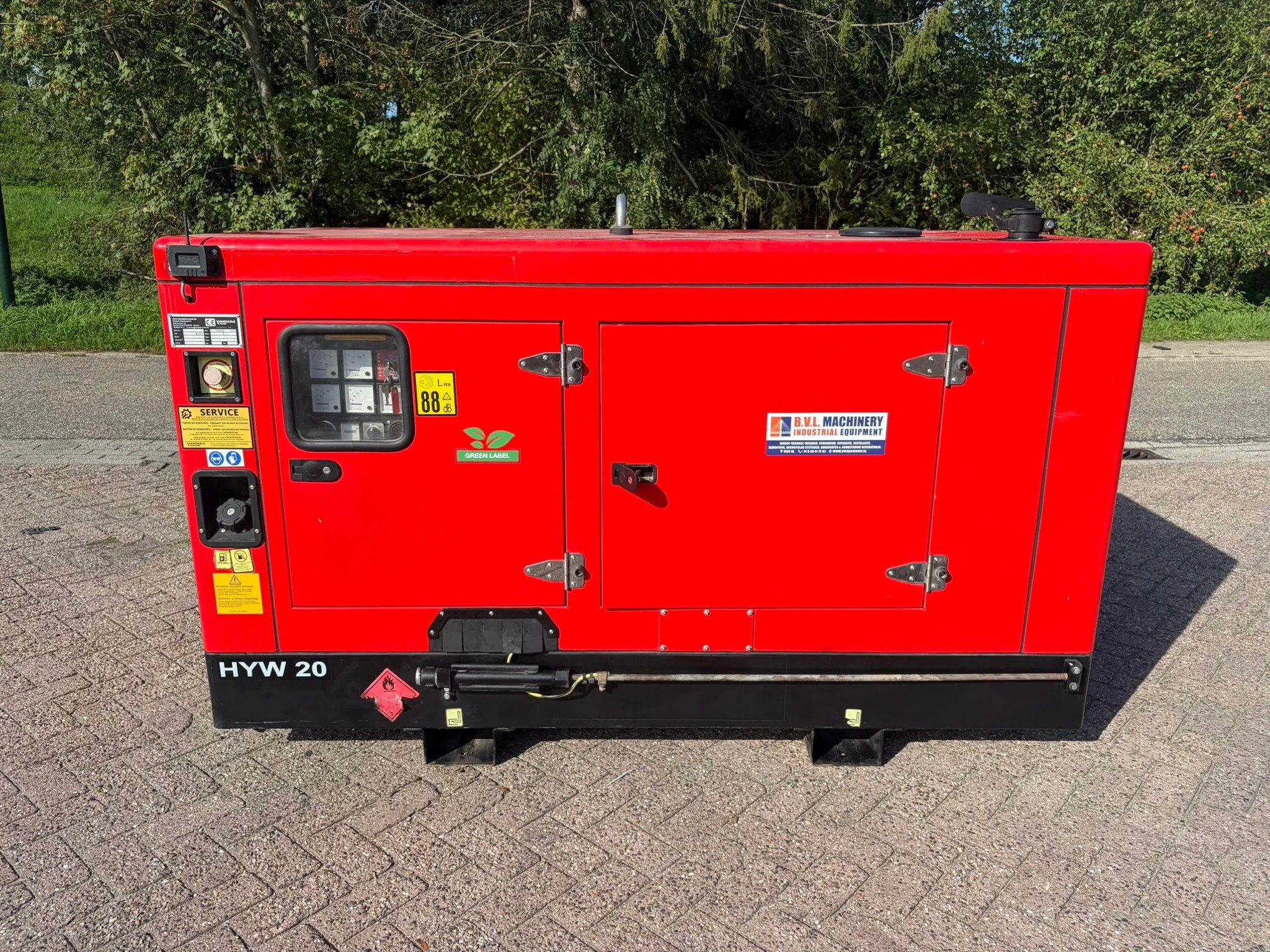 Himoinsa HYW 20 Yanmar Stamford aggregaat generatorset