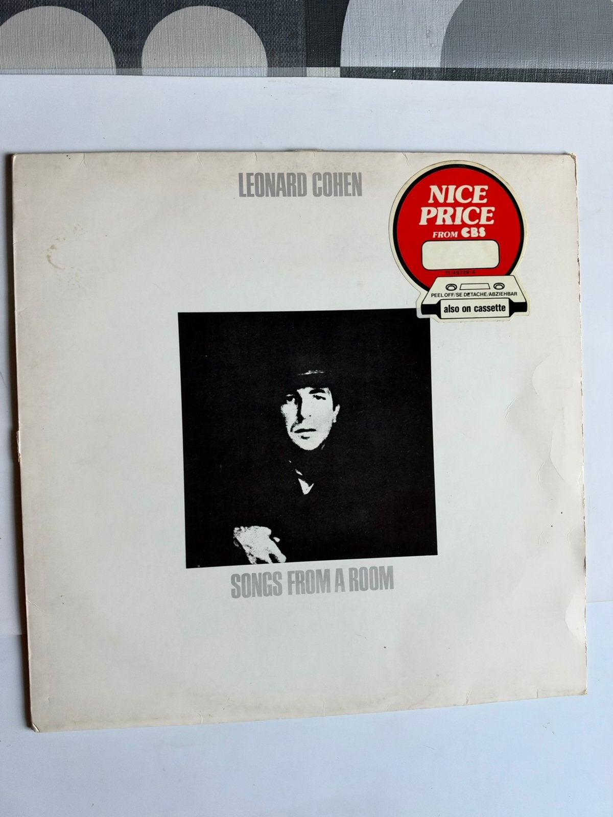 Leonard Cohen: songs from a room ( 1969), Verzenden, Zo goed als nieuw