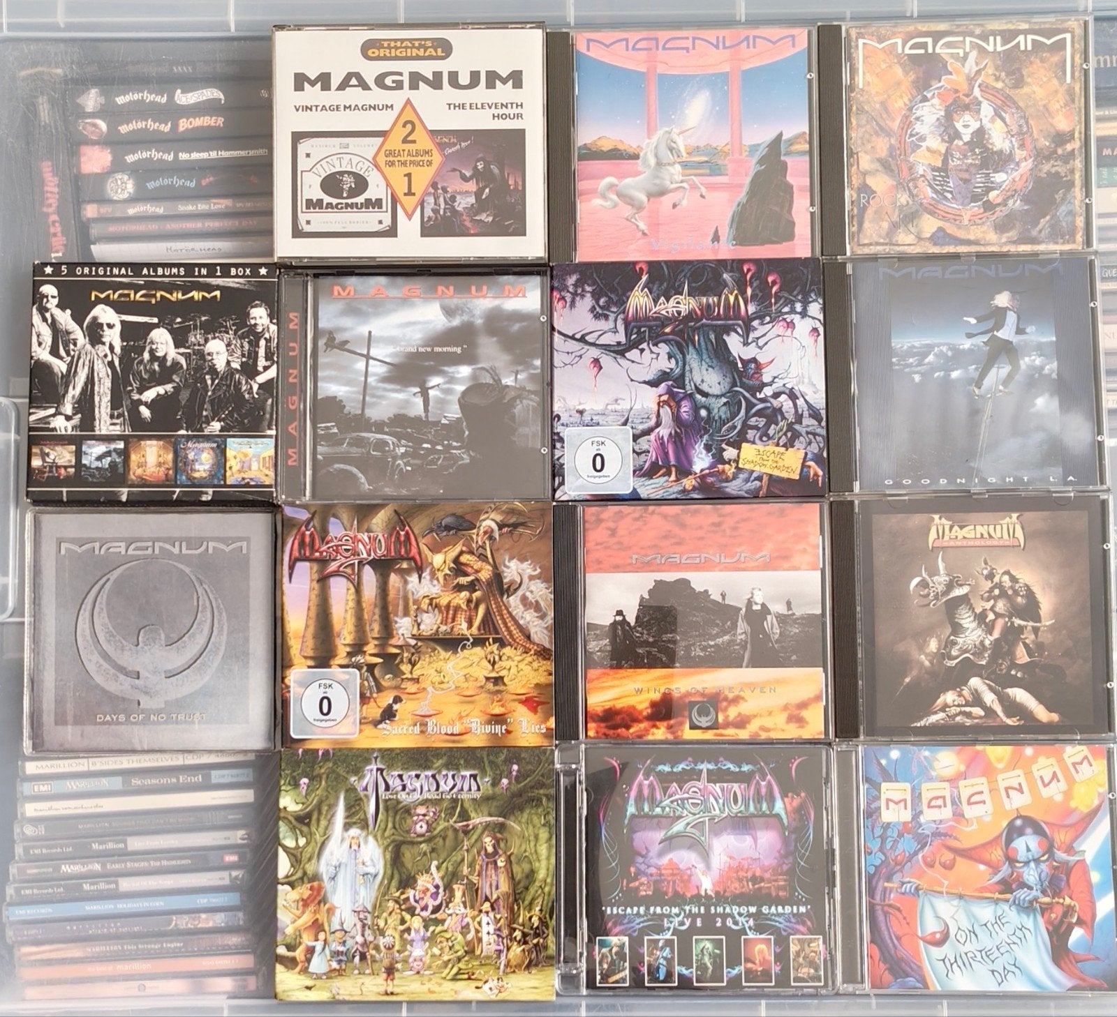 Magnum - CD lot, Enlèvement ou Envoi, Comme neuf, Hard rock, Album