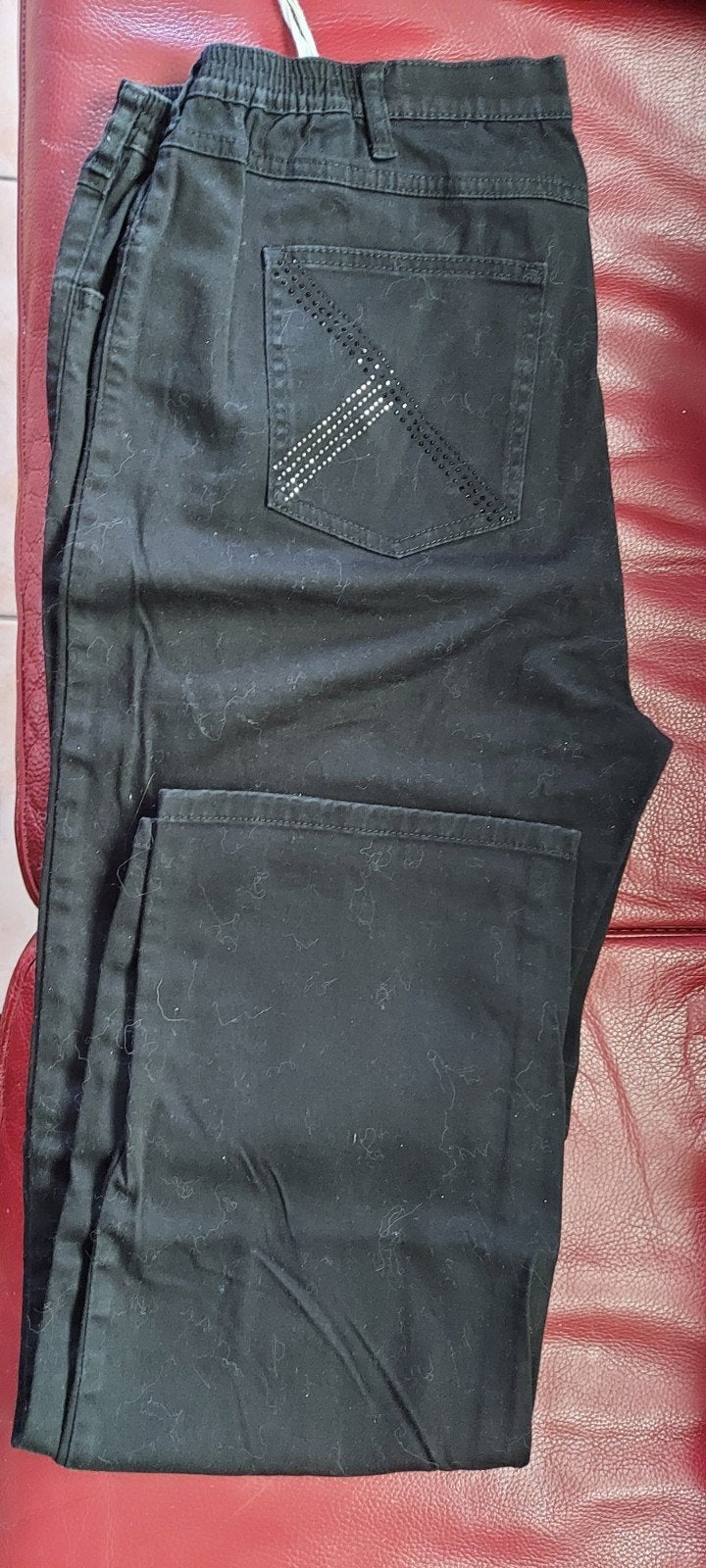 pantalon dame noir 44, Kleding | Dames, Broeken en Pantalons, Ophalen of Verzenden, Zwart