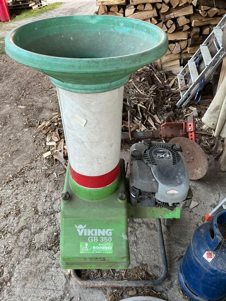 Broyeur Viking GB350, Tuin en Terras, Hakselaars, Ophalen, Gebruikt, Benzine