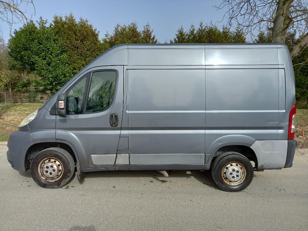 Fiat Ducato L1H2 130pk - 6/2012, Auto's, Elektrische ramen, Overige kleuren, 96 kW, Grijs