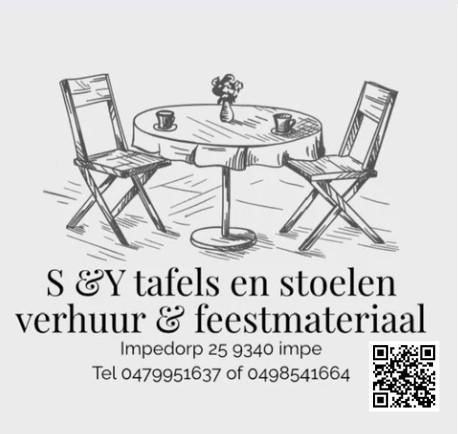 S&Y VERHUUR, Hobby & Loisirs créatifs, Articles de fête | Location, Enlèvement