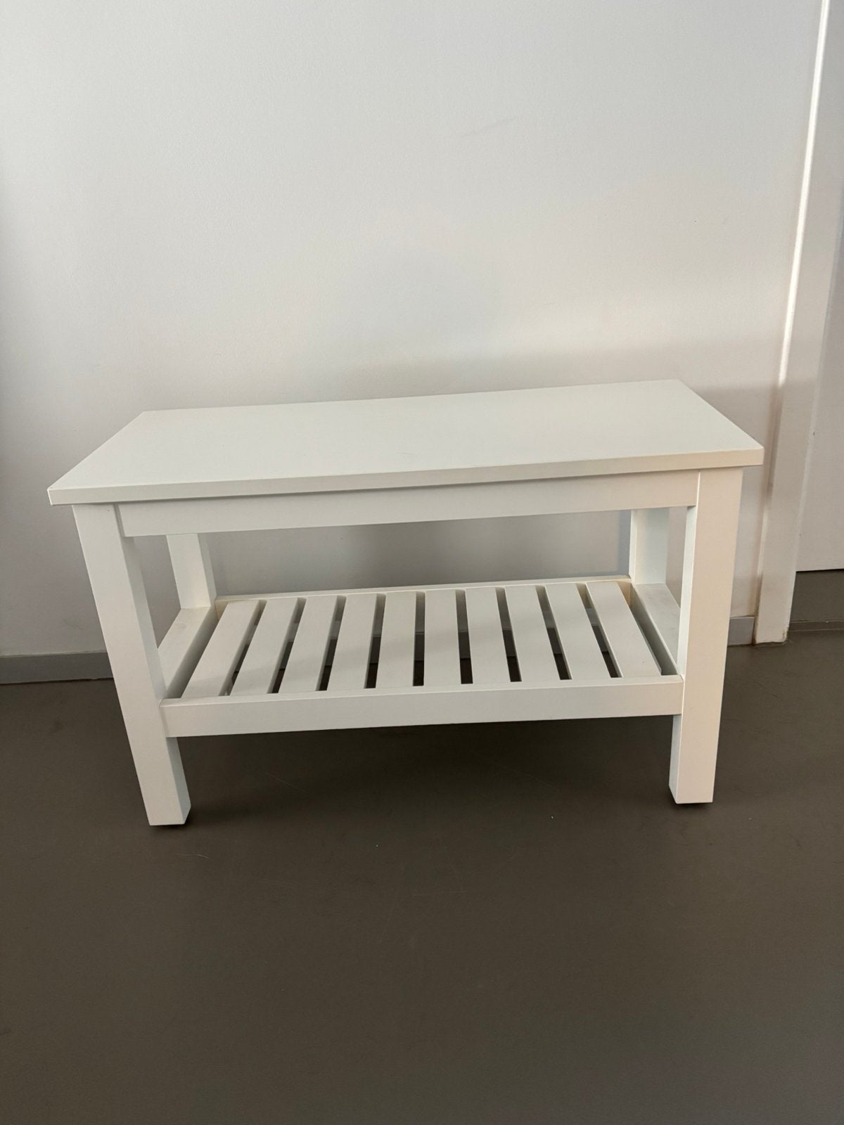 Wit bankje Hemnes Ikea 83 x 52 x 52 cm, Enlèvement, Comme neuf
