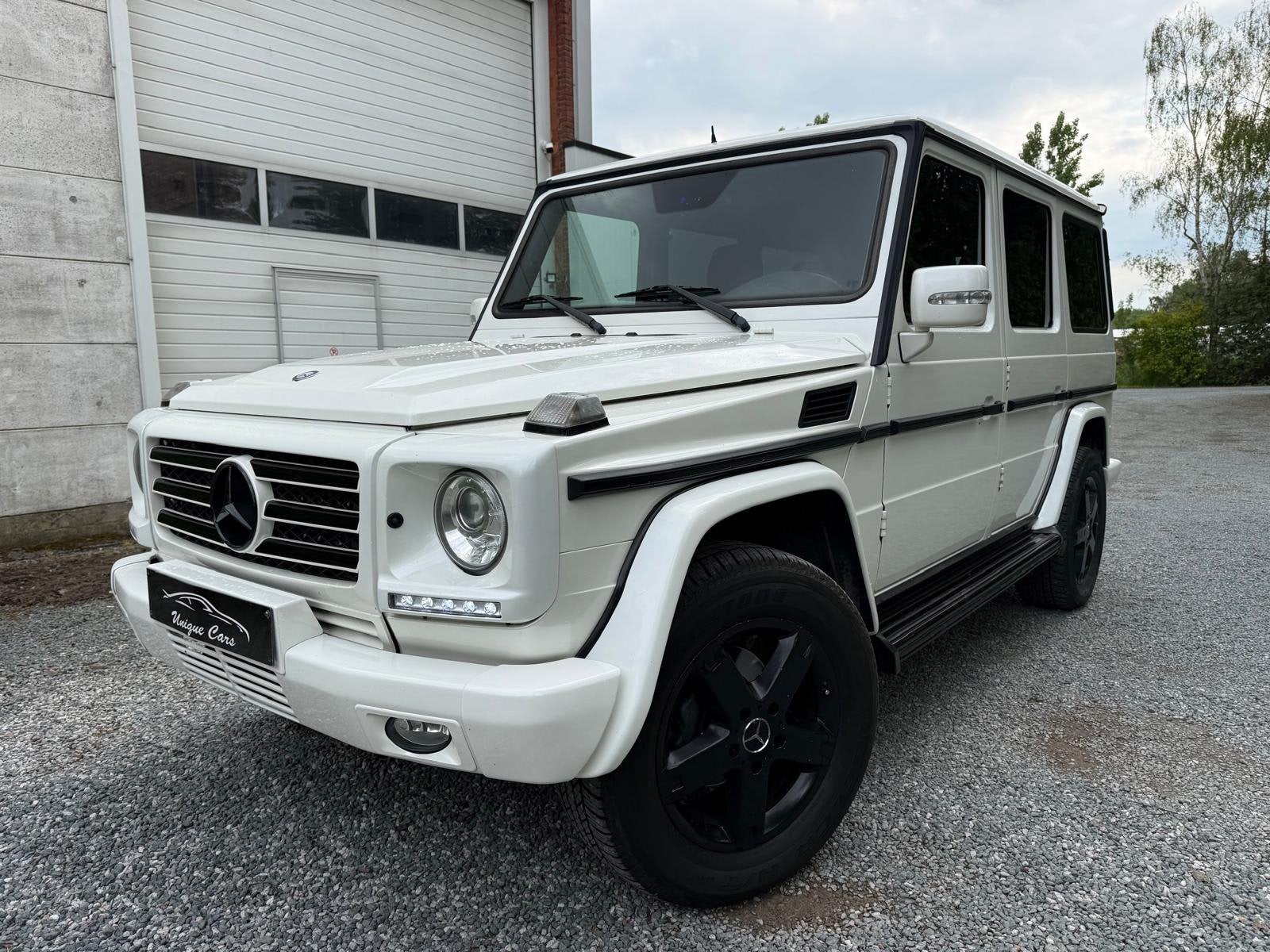 Mercedes G350 CDI Designo Pearl White/Red Zetelkoeling Full, Autos, Euro 5, Achat, Entreprise, Diesel
