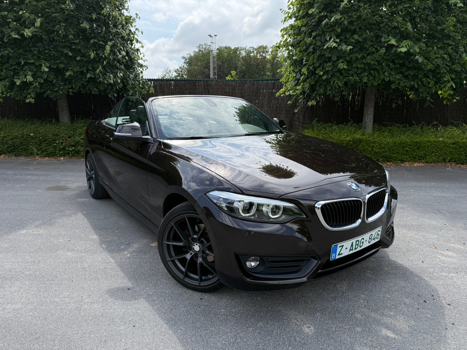 Bmw 218i - Cabrio - manueel - 2018 - 93.000km, Auto's, BMW, 100 kW, 4 zetels, Leder, Handgeschakeld