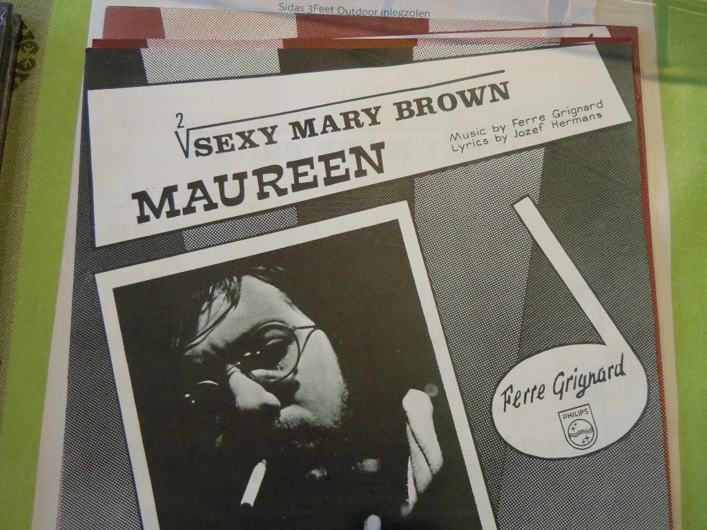 Ferre Grignard partituur bladmuziek Maureen, Enlèvement ou Envoi