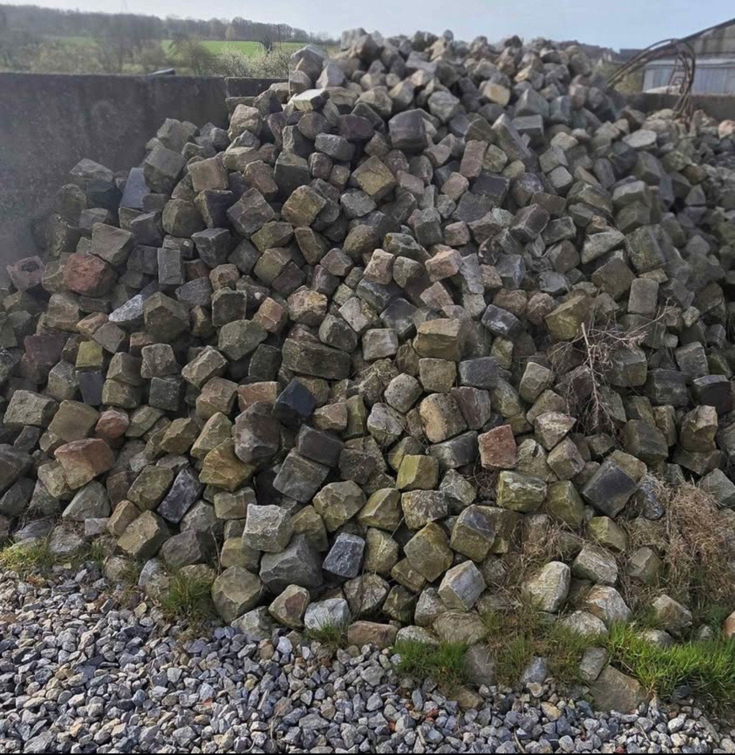 Pavé de rue., Enlèvement