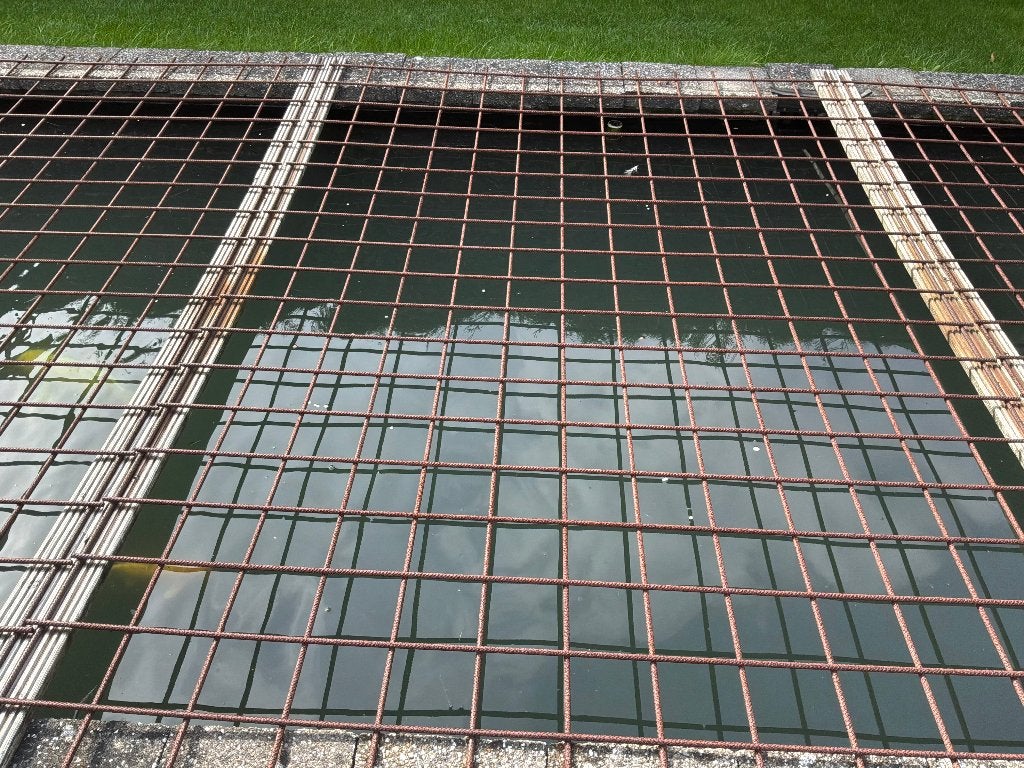 Betonnetten 3 meter op2meter ,dikte 10 MM, 15x15cm, Doe-het-zelf en Bouw, Ophalen, Zo goed als nieuw, IJzer