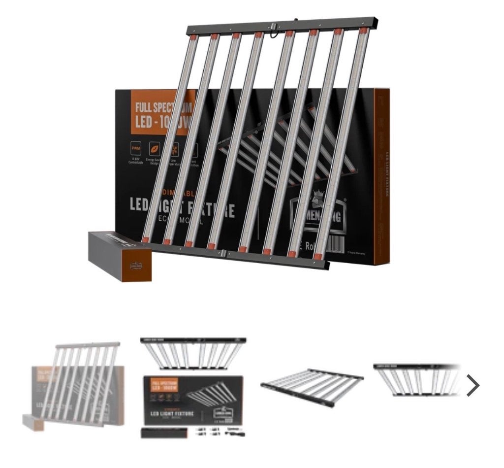 Lumens king led 1000watt, Jardin & Terrasse, Enlèvement, Comme neuf, Lampe de croissance