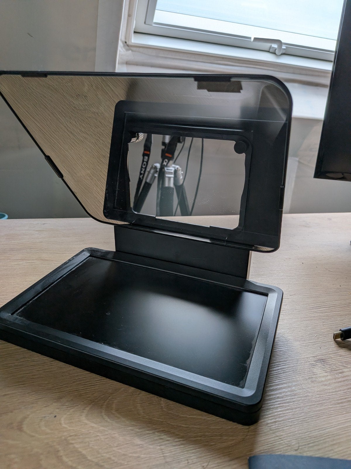 Elgato teleprompter perfecte staat., TV, Hi-fi & Vidéo, Photo | Filtres, Enlèvement