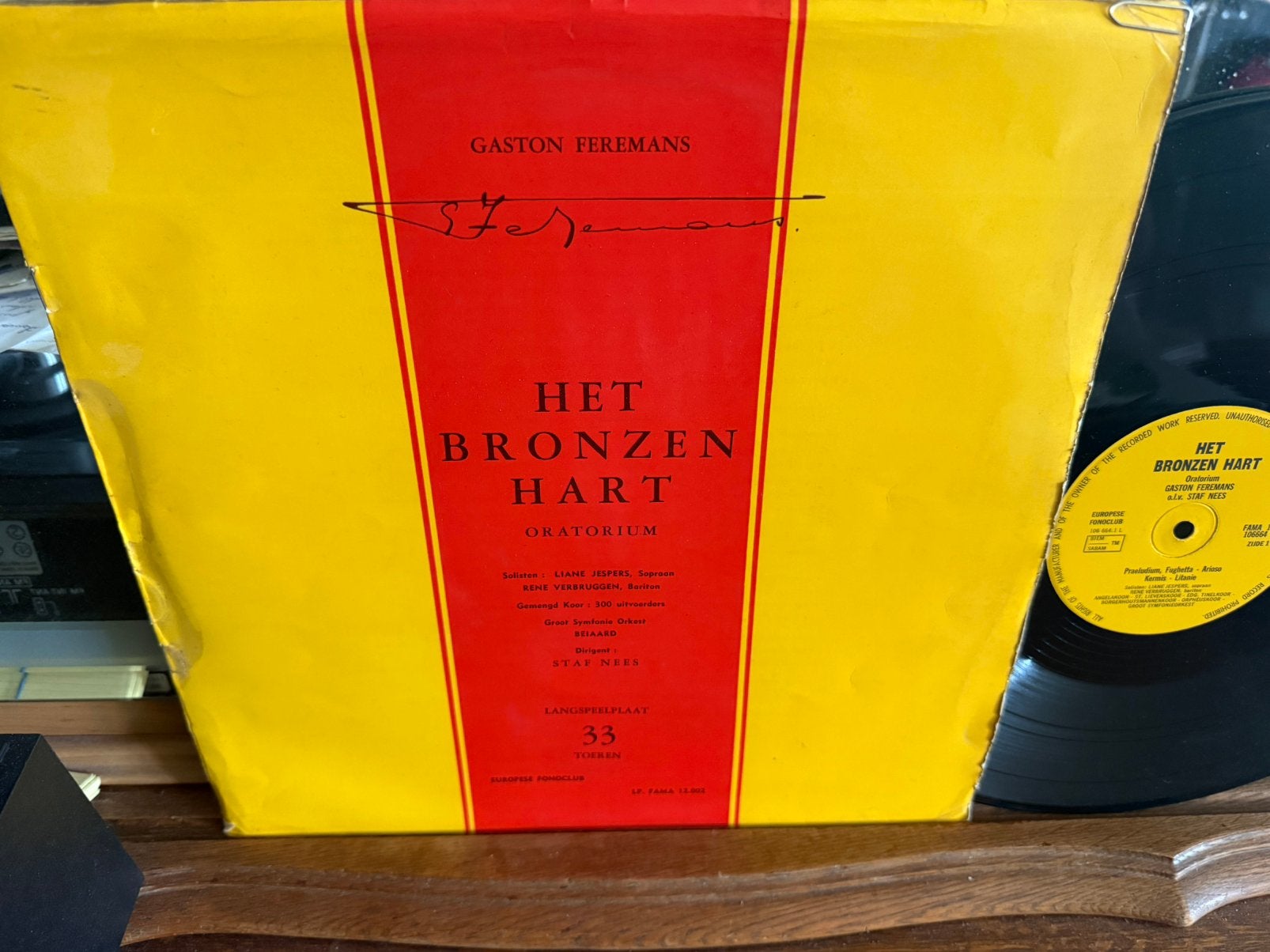 Het Bronzen Hart, LP, Originele persing, Ophalen of Verzenden, Zo goed als nieuw