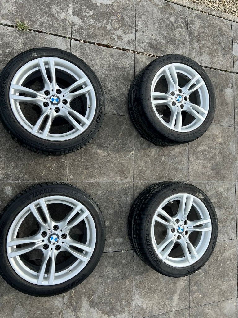 Originele BMW M sport velgen 18 inch, Ophalen, 18 inch, Gebruikt, 255 mm