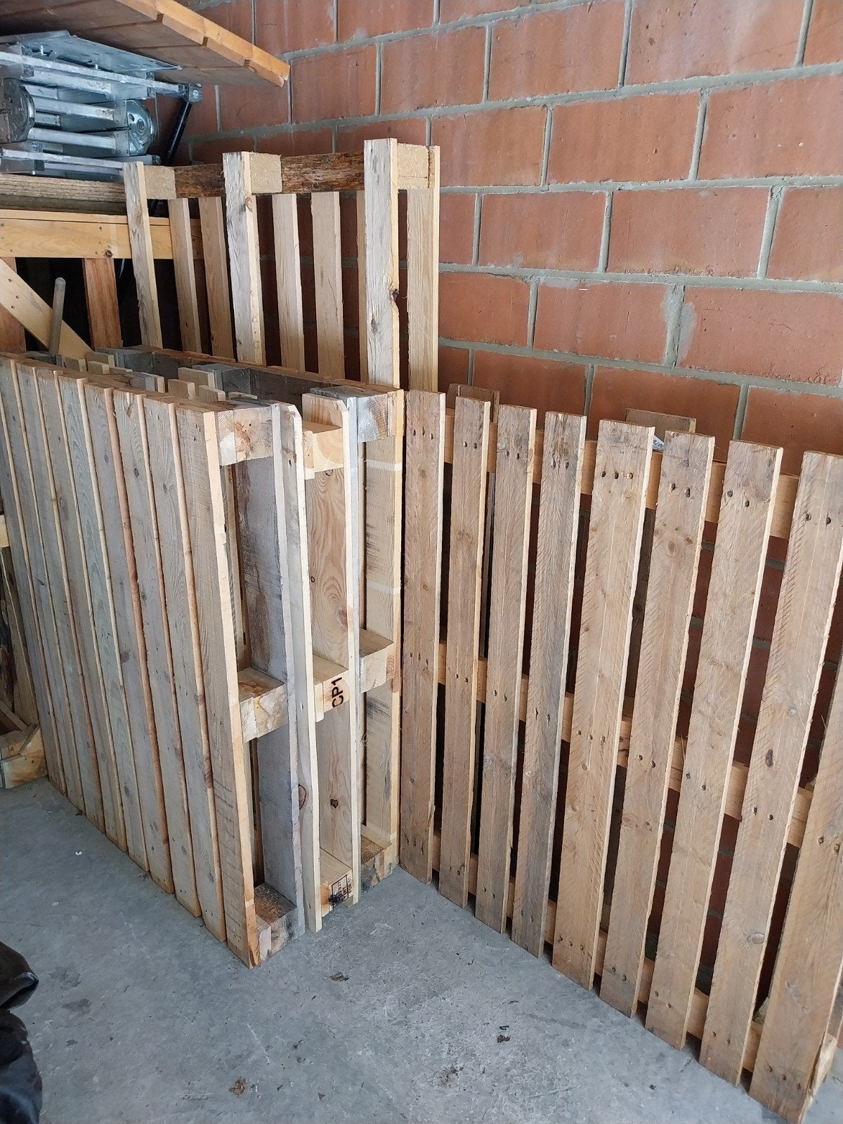 Houten paletten., Tuin en Terras, Ophalen