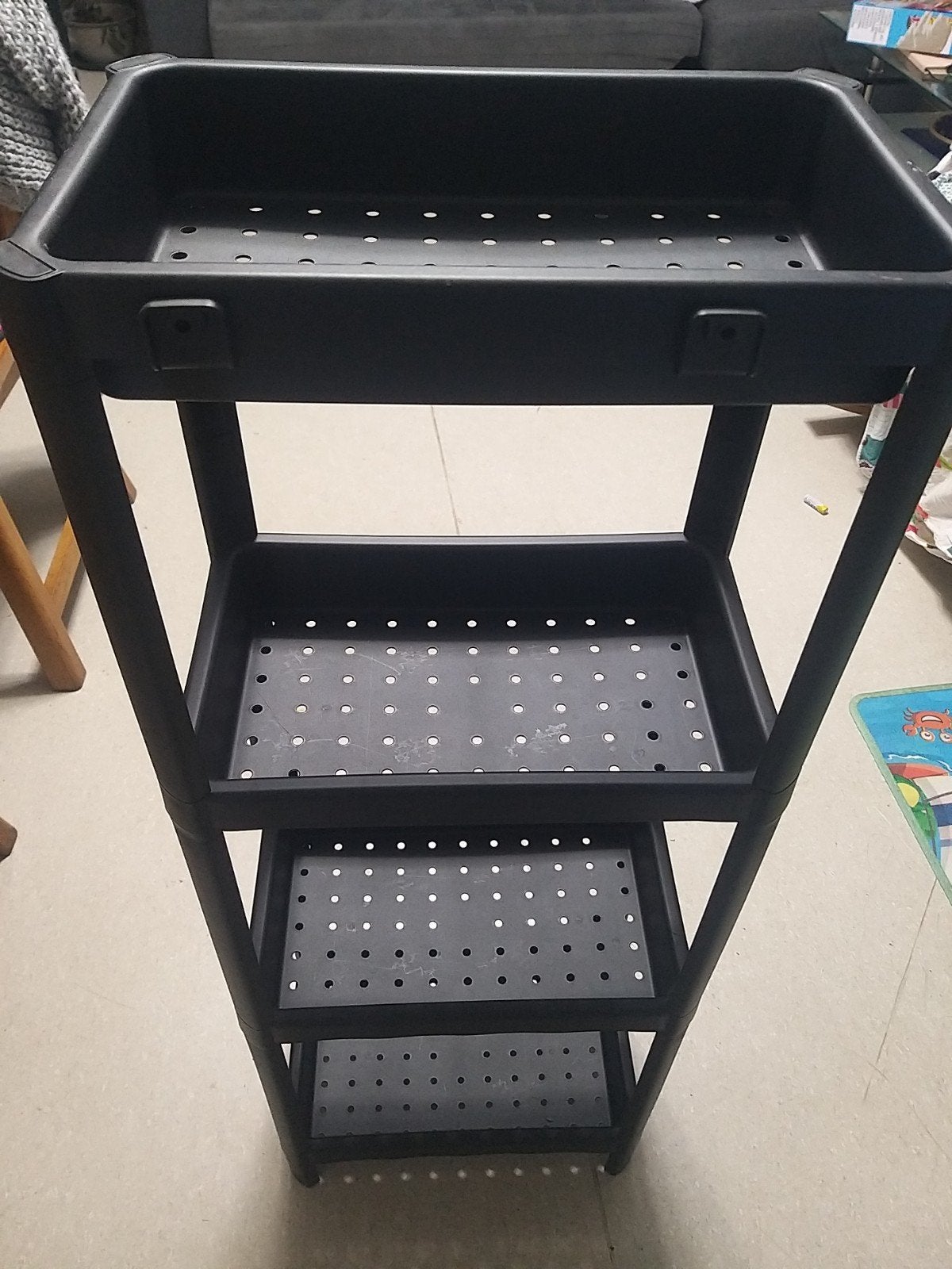 ikea etagère, Ophalen