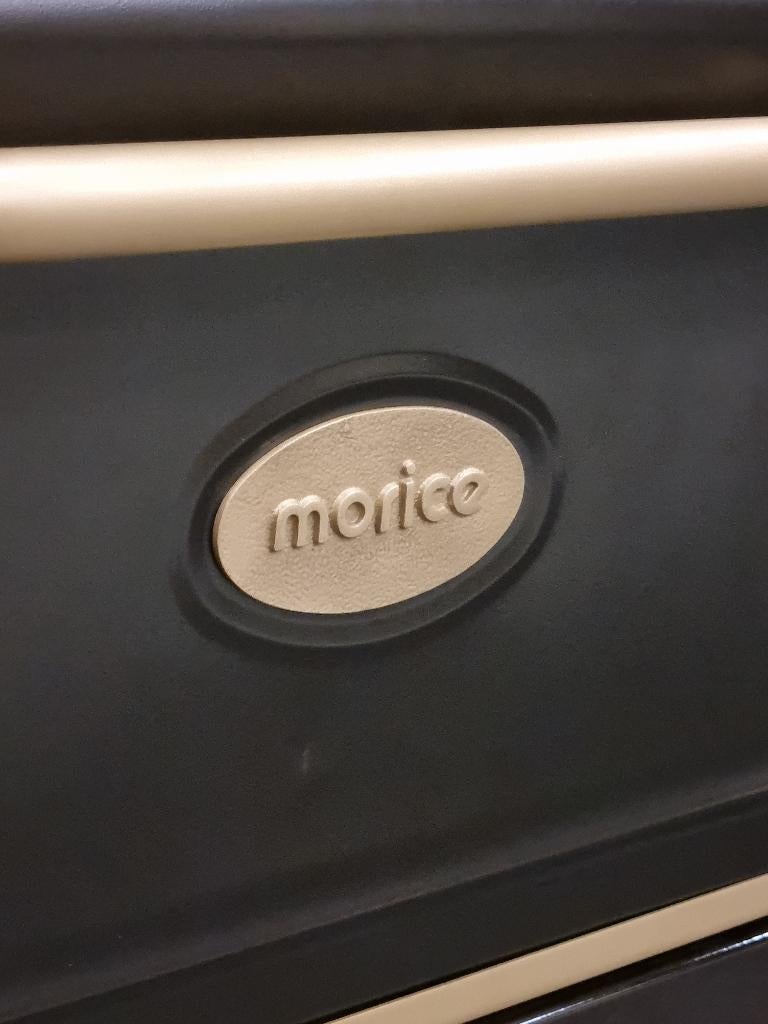 🔥Luxe Fornuis Morice 130cm Mokka + Messing 5 pits GASOVEN, Elektronische apparatuur, Fornuizen, Ophalen, 60 cm of meer, Zo goed als nieuw