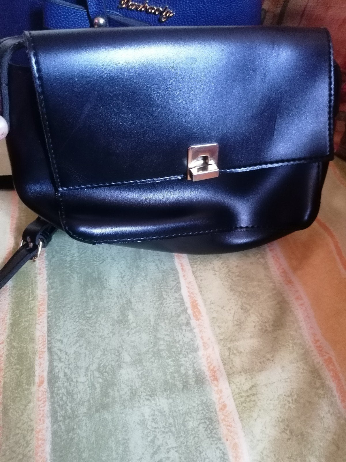 sac à main noir, Neuf, Autres marques, Cuir, Enlèvement ou Envoi