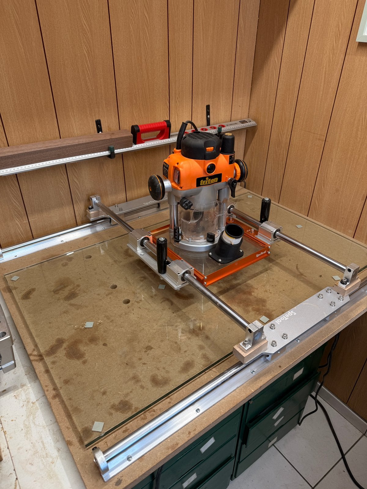 Router sled + frees, Enlèvement, Comme neuf