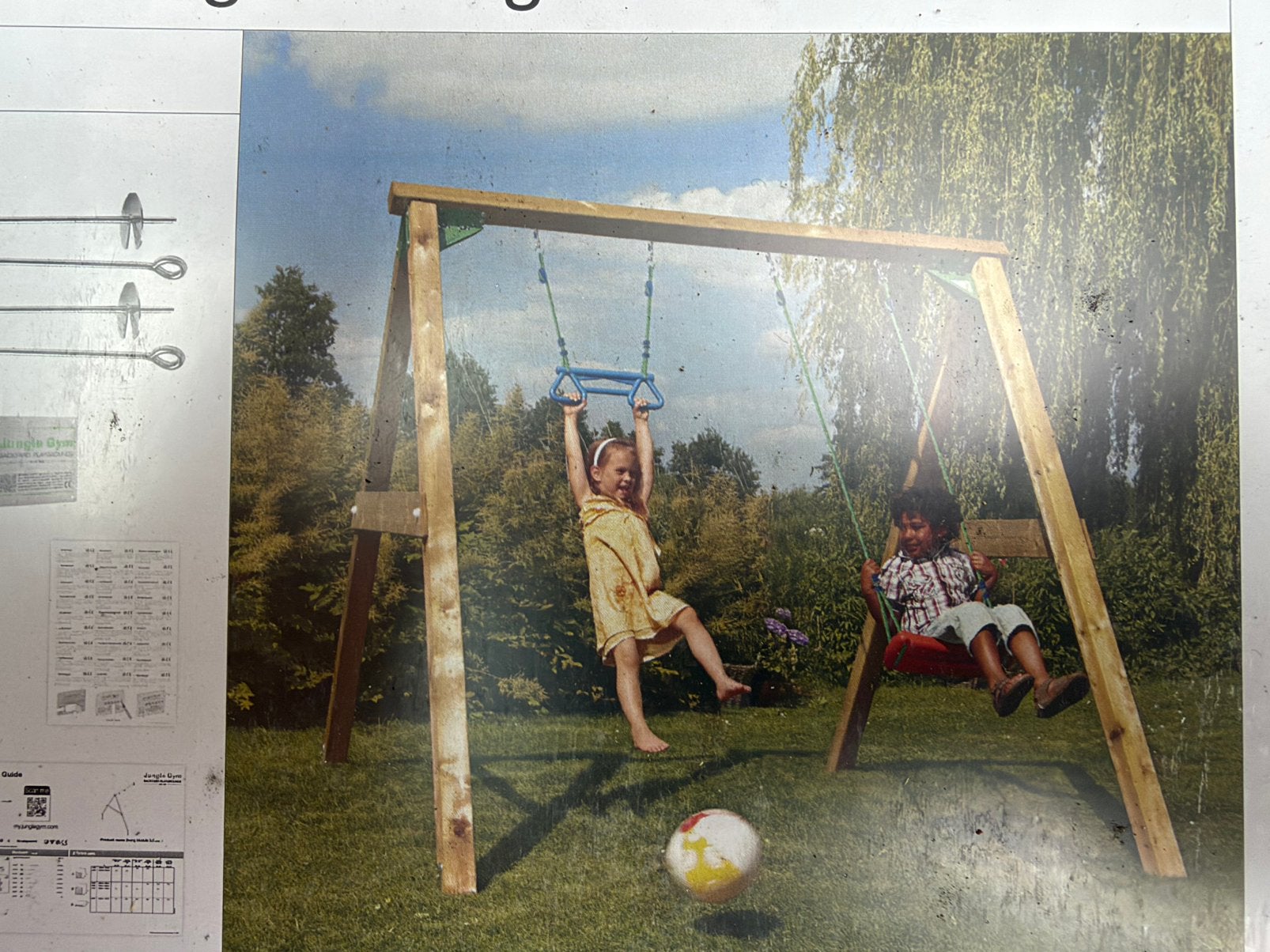 Balançoire pour 2 enfants, Enlèvement, Neuf, Balançoire