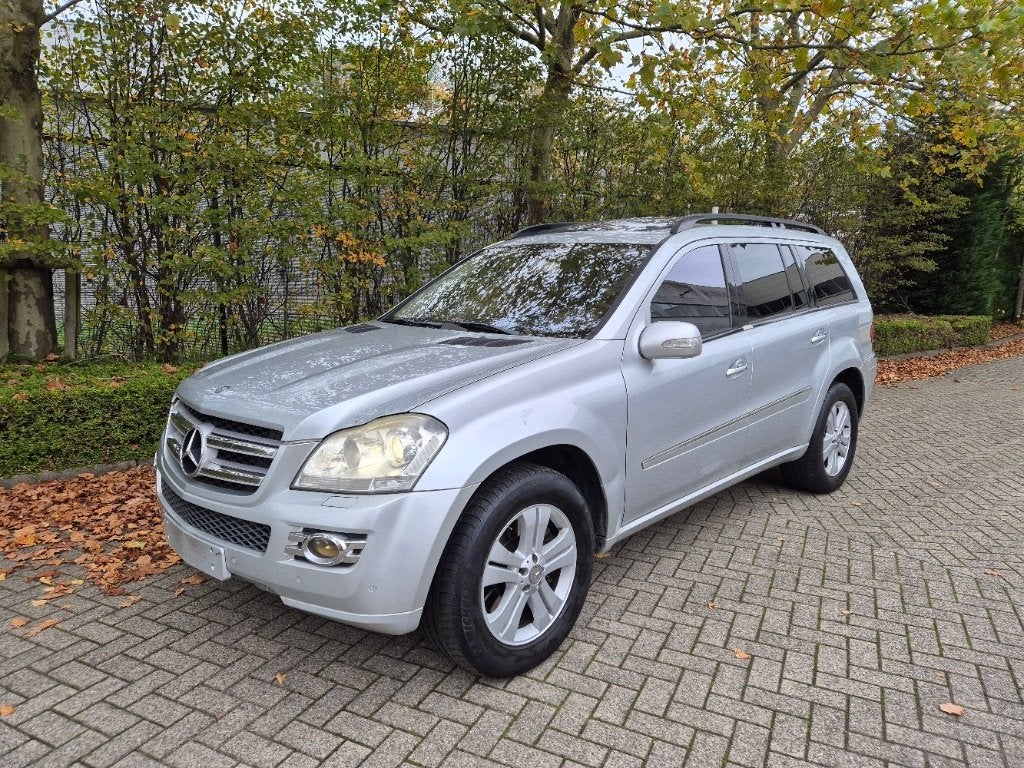 Mercedes-Benz GL 420 CDI Airmatic schuifdak leder trekhaak, Autos, Cuir, Argent ou Gris, Achat, GL