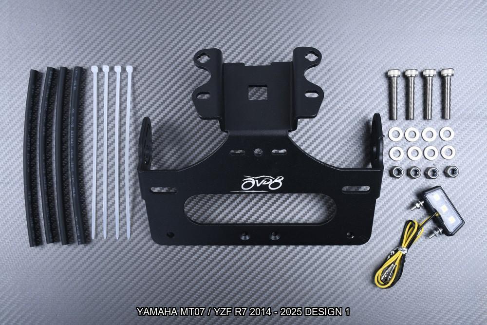 Support de plaque Court YAMAHA MT07 / YZF R7 2014 - 2025, Enlèvement ou Envoi, Neuf