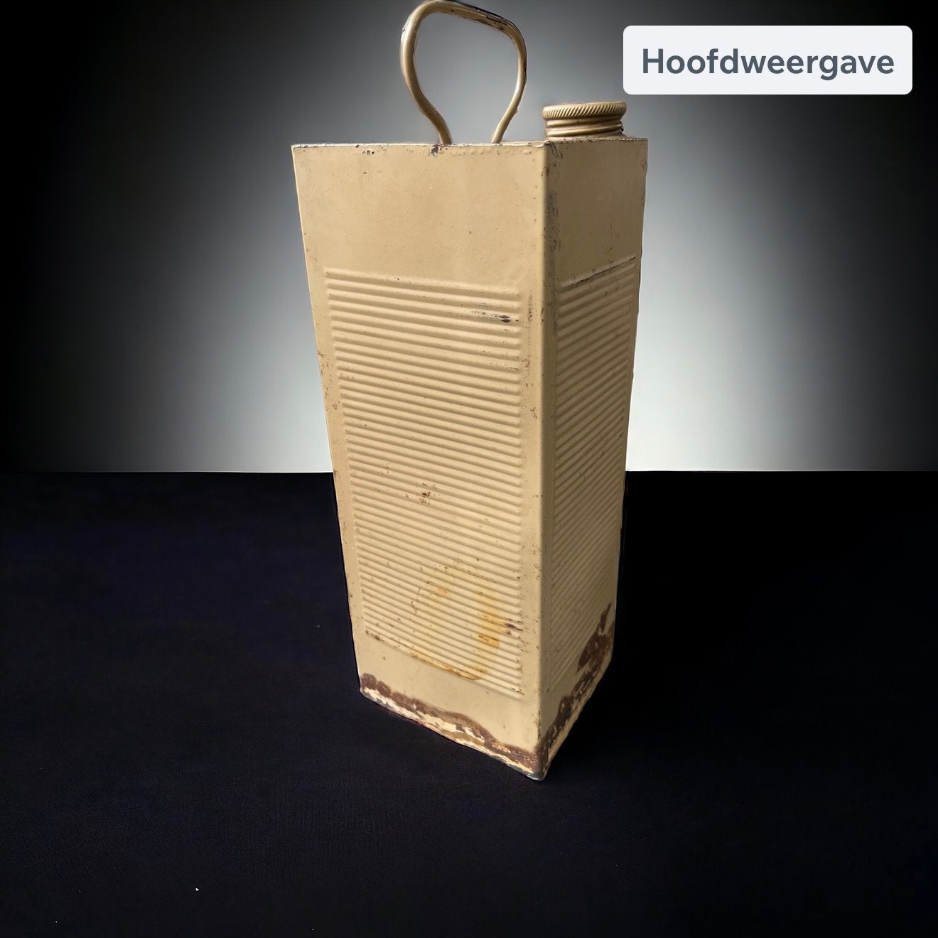WWII German watercan for kubelwagen for distilled water, Enlèvement ou Envoi