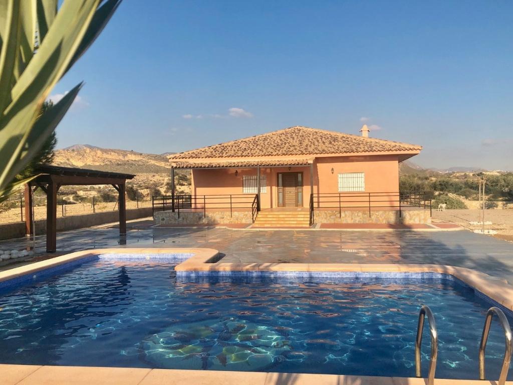 CC0517 - Villa avec piscine et abri pour voitures à Abanilla, Immo, Étranger, Espagne, Maison d'habitation, Campagne
