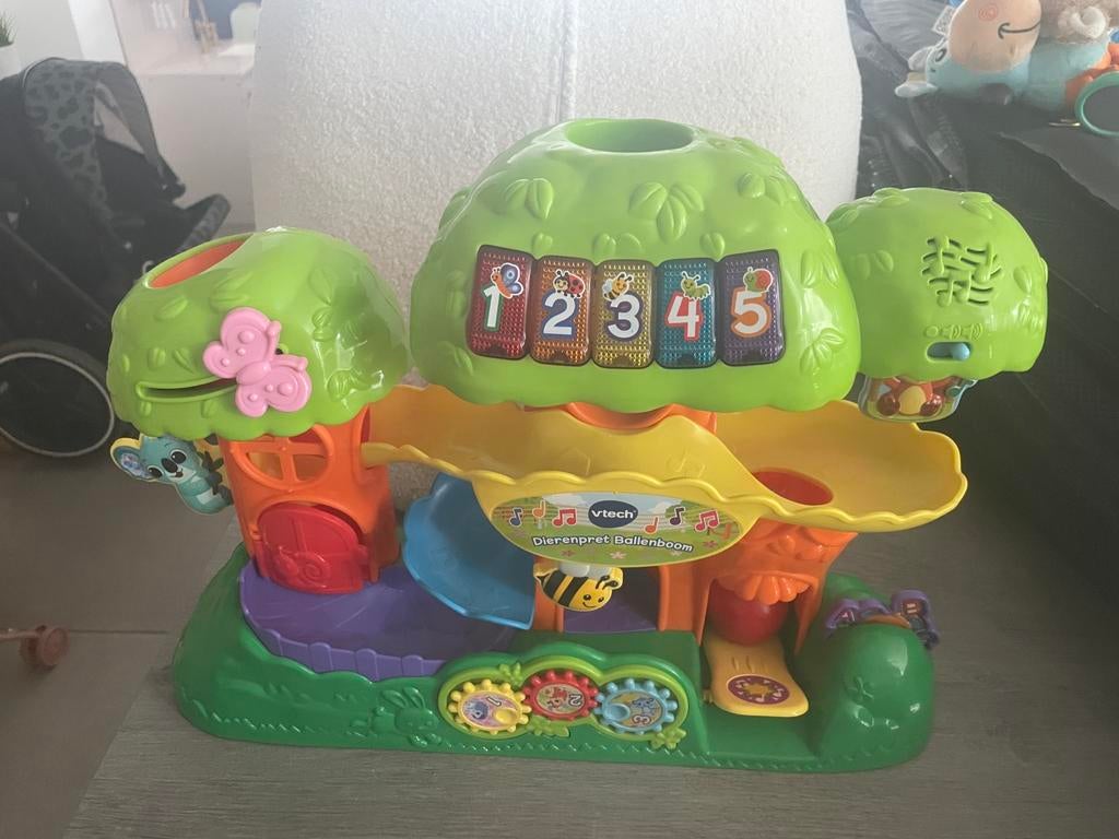 Vtech Speelgoed Boom Dierenpret Ballenboom, Ophalen, Zo goed als nieuw