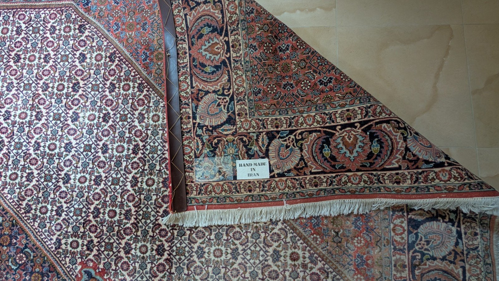 Tapis iranien noué à la main Bidjar, Enlèvement, Tapis