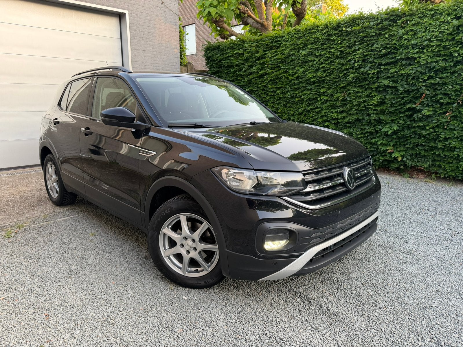 Volkswagen T-Cross 1.0 TSi, Autos, Euro 6, Carnet d'entretien, Noir, 5 portes