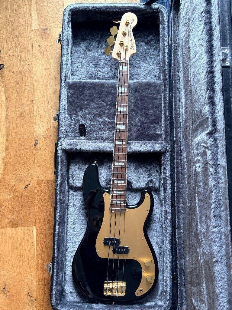 40e anniversaire de la Squier Precision Bass, Musique & Instruments, Enlèvement, Comme neuf, Électrique