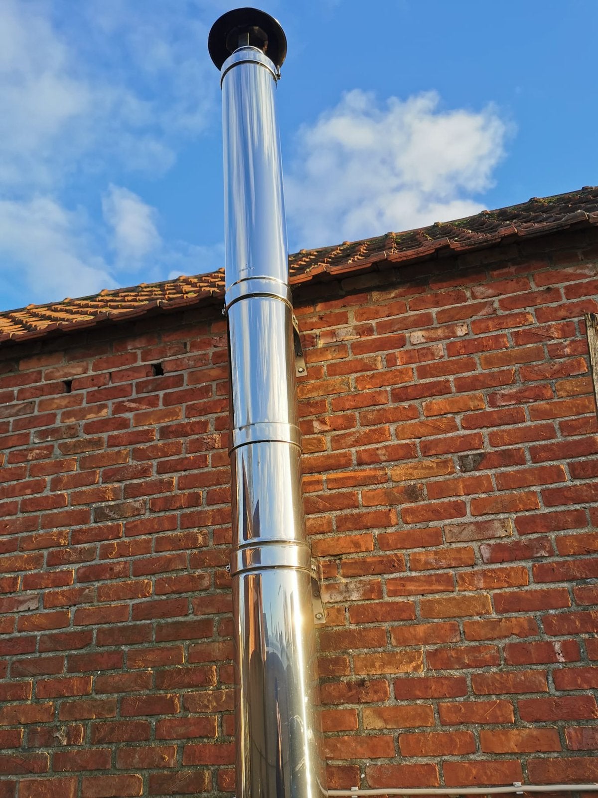 Dubbelwandige Inox Schouw, Enlèvement, Comme neuf, Inox
