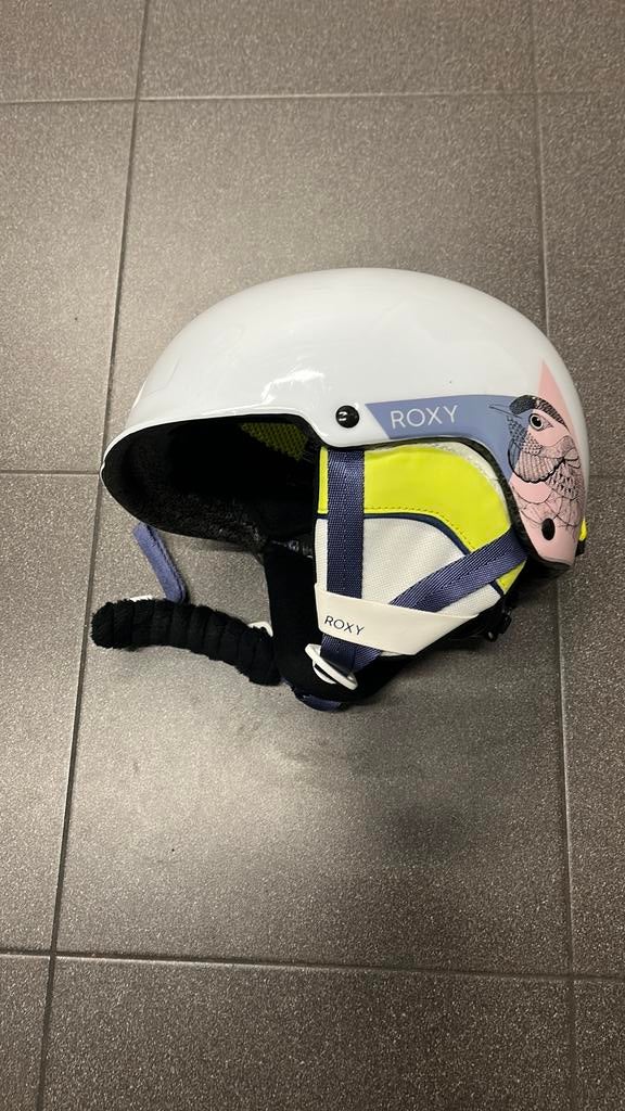 Ski helm roxy 50 cm xs, Enlèvement, Comme neuf, Ski