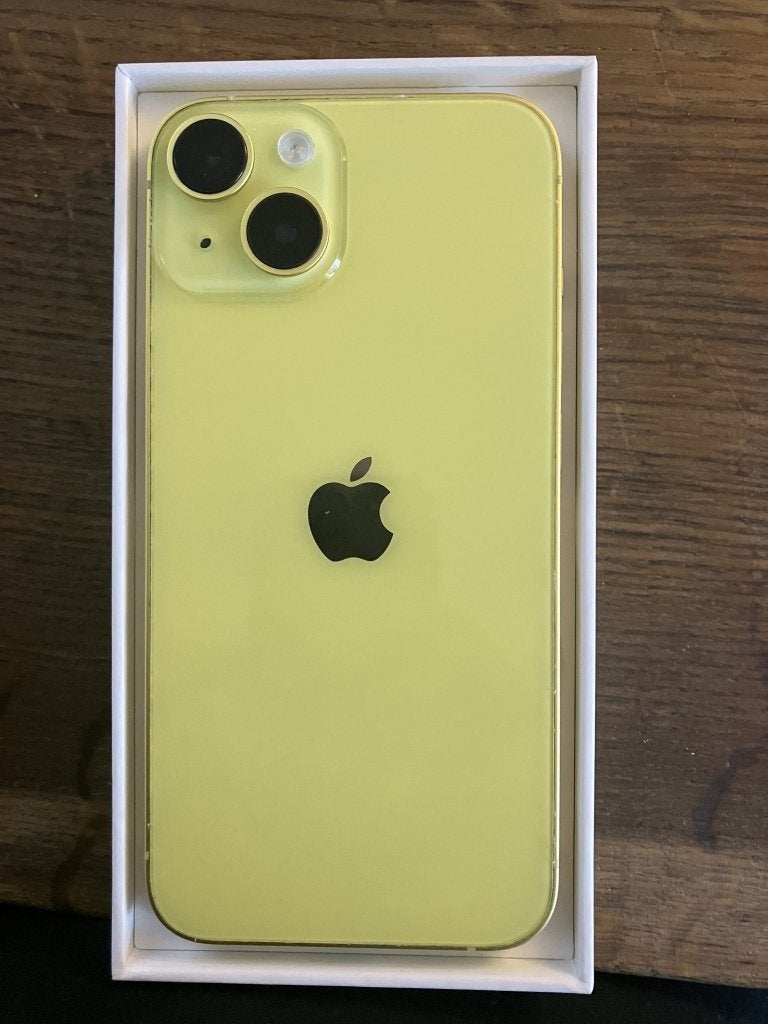 iPhone 14 128GB Jaune | Avec boîte | COMME NEUF, Télécoms, Téléphonie mobile | Apple iPhone, 128 GB, Comme neuf, 87 %, Sans abonnement