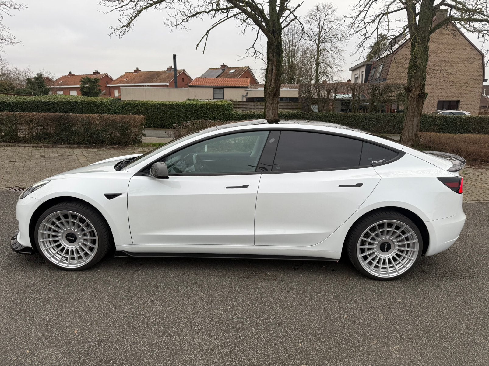 Tesla model 3 , long range, dual motor , 78 KW, Auto's, 4 deurs, Zwart, Wit, Elektrisch