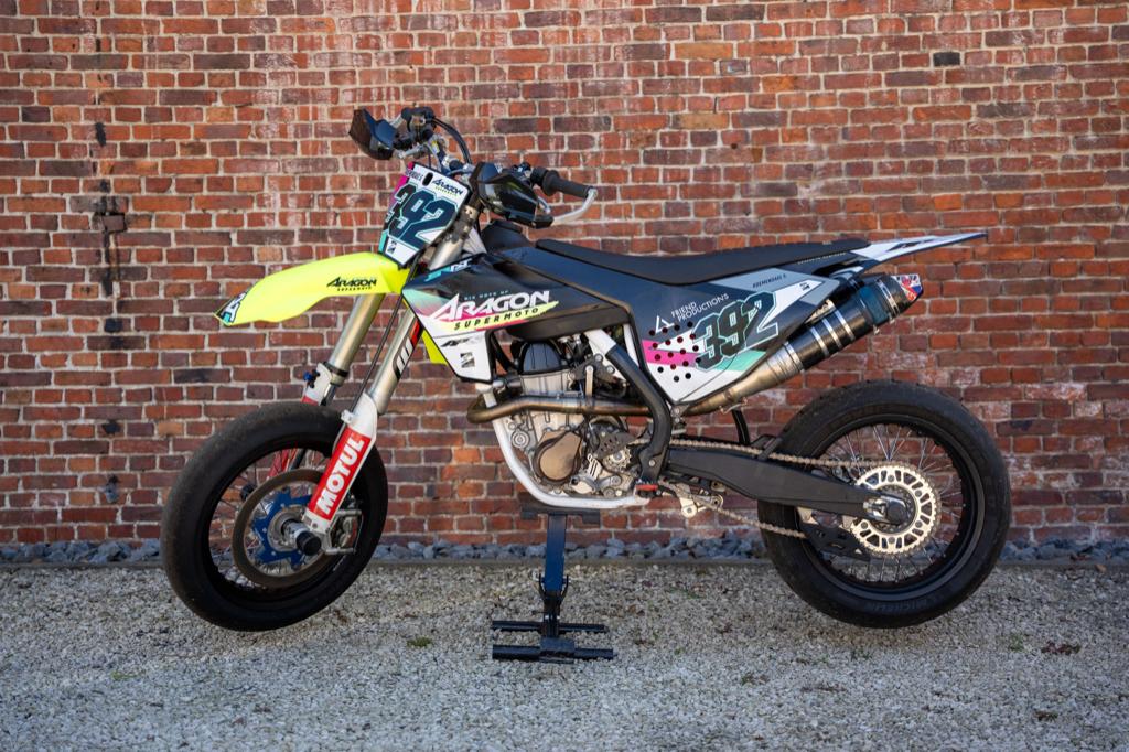 Husqvarna FS 450 supermoto, Motoren, 450 cc, Gebruikt, Particulier, Meer dan 35 kW