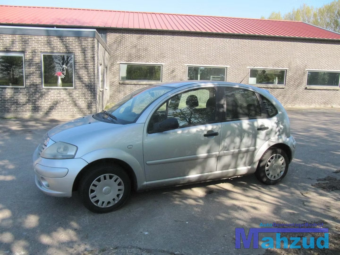 Citroen c3 linker achter deur slot raam mechaniek grijs, Arrière, Citroën, Stellantis N.V., Utilisé